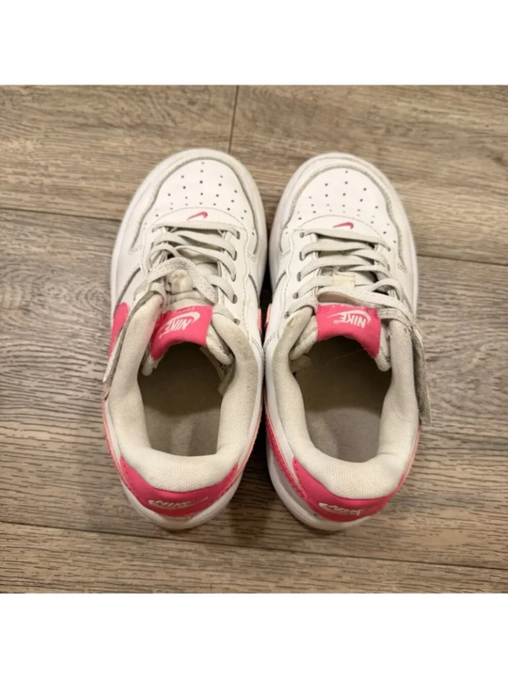 Nike Air Force 1 Low Easy on Preschool Girls Size 12c  Leather